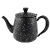 Premium Teapot 18oz Black Granite