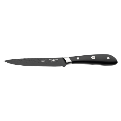 RF Ashwood Black Hammered Utlilty Knife 12.5cm