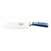 RF Sunrise Santoku Knife 18cm Sapphire Blue