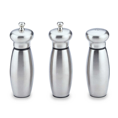 Pepper Mill 15cm High Satin Finish