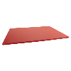 Plastic High Density Cutting Board 45x30x1cm Red