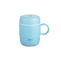 Drink Pod Mug Flask with Handle 280ml  Blue