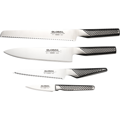 Global 4 Piece Knife Set (G-2,G-9,GS-14,GS-46)