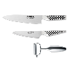 Global 3 Pce Knife & Peeler Set (G-2, GS-3, GS-68)