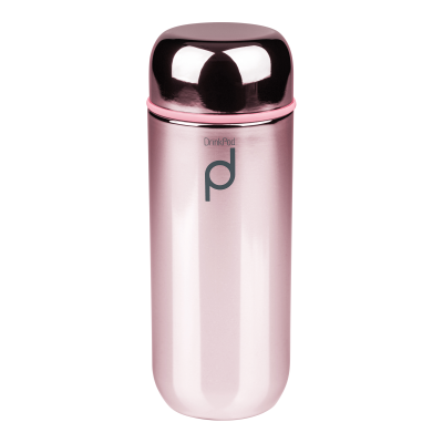 Drink Pod 200ml Metallic Rose