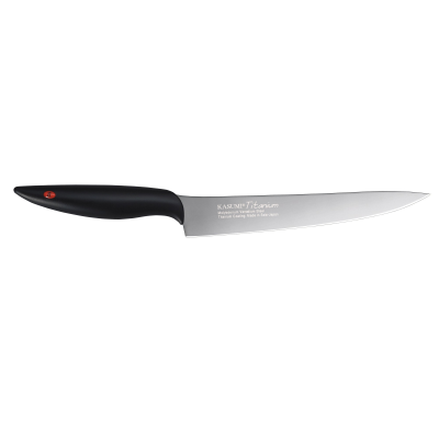 Kasumi Titanium Carving Knife 20cm Grey