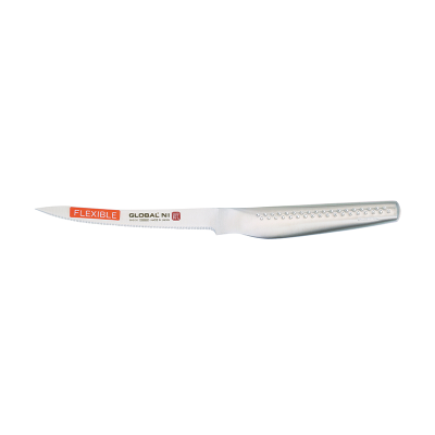 Global Ni Serrated Boning Knife 12.5cm