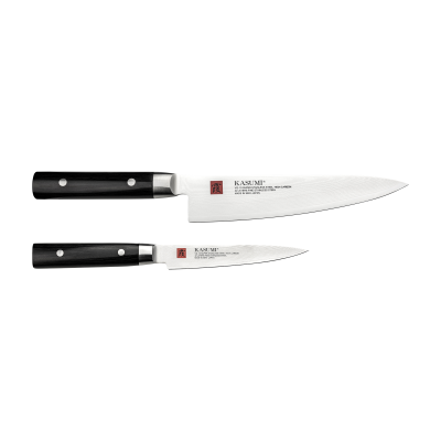 Kasumi Damascus Set of 2 Knives (Chef's 20cm & Utility 12cm)