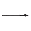 RF Black Ceramic Sharpening Rod with End Cap 25cm