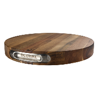 Global Pro Round Cutting Board 35cm Dia