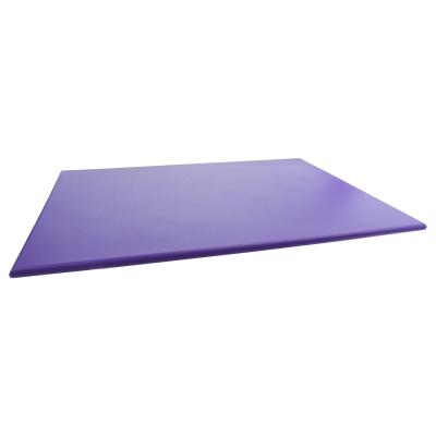 Plastic High Density Cutting Board 45x30x1cm Purple