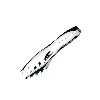 Commichef S/S Tongs Spagetti Tongs 24cm