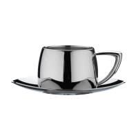 Art Deco Espresso Cup & Saucer
