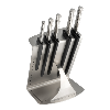 Global Ukon 6 Piece Z Shape Knife Block Set