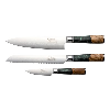 Katana Elements 3 Piece Knife Set Rainforest Green