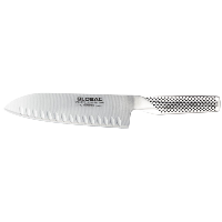 Global Santoku Knife 18cm Fluted