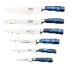 RF Sunrise 7 Piece Knife Block Set Sapphire Blue