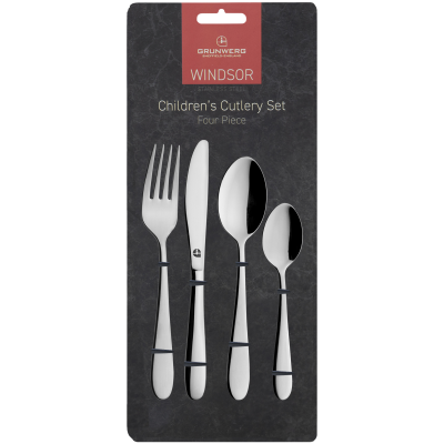 Windsor Carded 18/0 4 Piece Child's Set