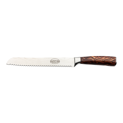 RF Sunrise Bread Knife 20cm Amber