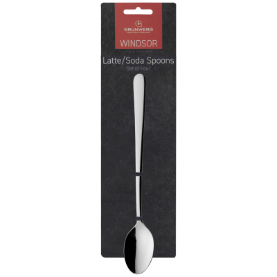 Windsor Carded 18/0 4 Soda Spoons