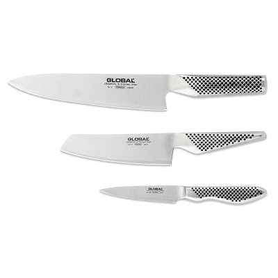 Global 3 Pce Knife Set (G-2, GS-5, GS-38)