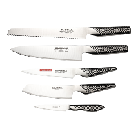 Global 5 Piece Knife Set (G-2, 9, GS-5, 11, 38)