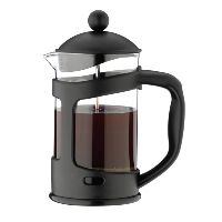Everyday 6 Cup Plastic Cafetiere Black