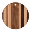 ROUND CUTTING BOARD WITH HOLE, 35.6cm dia x 1.9cm
