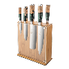 Katana Elements 9 Piece Knife Block Set Rainforest Green