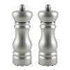 G Mill 6600 2 Piece Clear S/S Salt & Pepper Mill Set 14cm