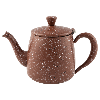Premium Teapot 18oz Red Granite