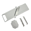 Benriner Mandolin Slicer with 3 Interchangeable Blades White
