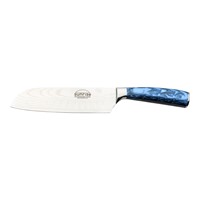 RF Sunrise Santoku Knife 18cm Sapphire Blue