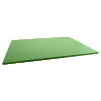 Plastic High Density Cutting Board 45x30x1cm Green