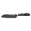RF Ashwood Black Hammered Santoku Knife 12.5cm