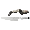 Global 2 Piece Knife & Sharpener (G-2 + G-91/SB)