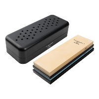 RF Ceramic Combination Whetstone with Case 400/1000