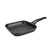 Commichef Cast Aluminium Grill Pan 28cm Black