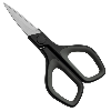 RF Craft Scissors 13.5cm Black & Grey