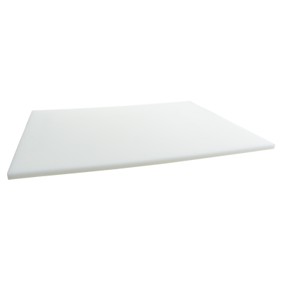 Plastic High Density Cutting Board 45x30x1cm White