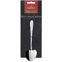 Windsor 18/0 Carded 2 Heart Dessert Spoons
