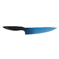 Kasumi Titanium Chef's Knife 20cm Blue