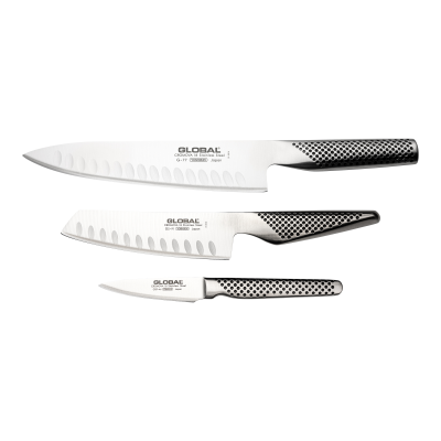 Global 3 Piece Knife Set (G-77, GS-91, GSF-46)
