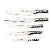 Global Ukon 6 Piece Z Shape Knife Block Set