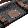 Global 5 Pocket Black Leather Knife Case