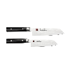 Kasumi Damascus Set of 2 Knives (Santoku 18cm & Santoku 13cm)