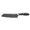 RF Ashwood Black Hammered Santoku Knife 17.5cm