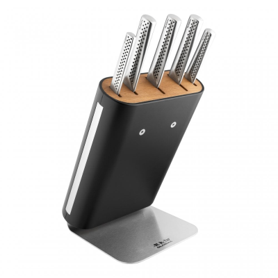 Global Ukon 6 Piece Hiro Knife Block Set