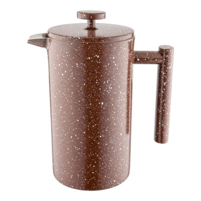 CFD 8 Cup Doublewall Cafetiere Red Granite