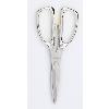 RF All Metal Deluxe Kitchen Shears Silver